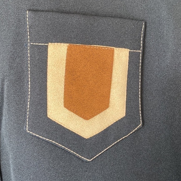 Vintage Rare Howard Wolf Long Sleeved Collared Dress - Picture 3 of 8